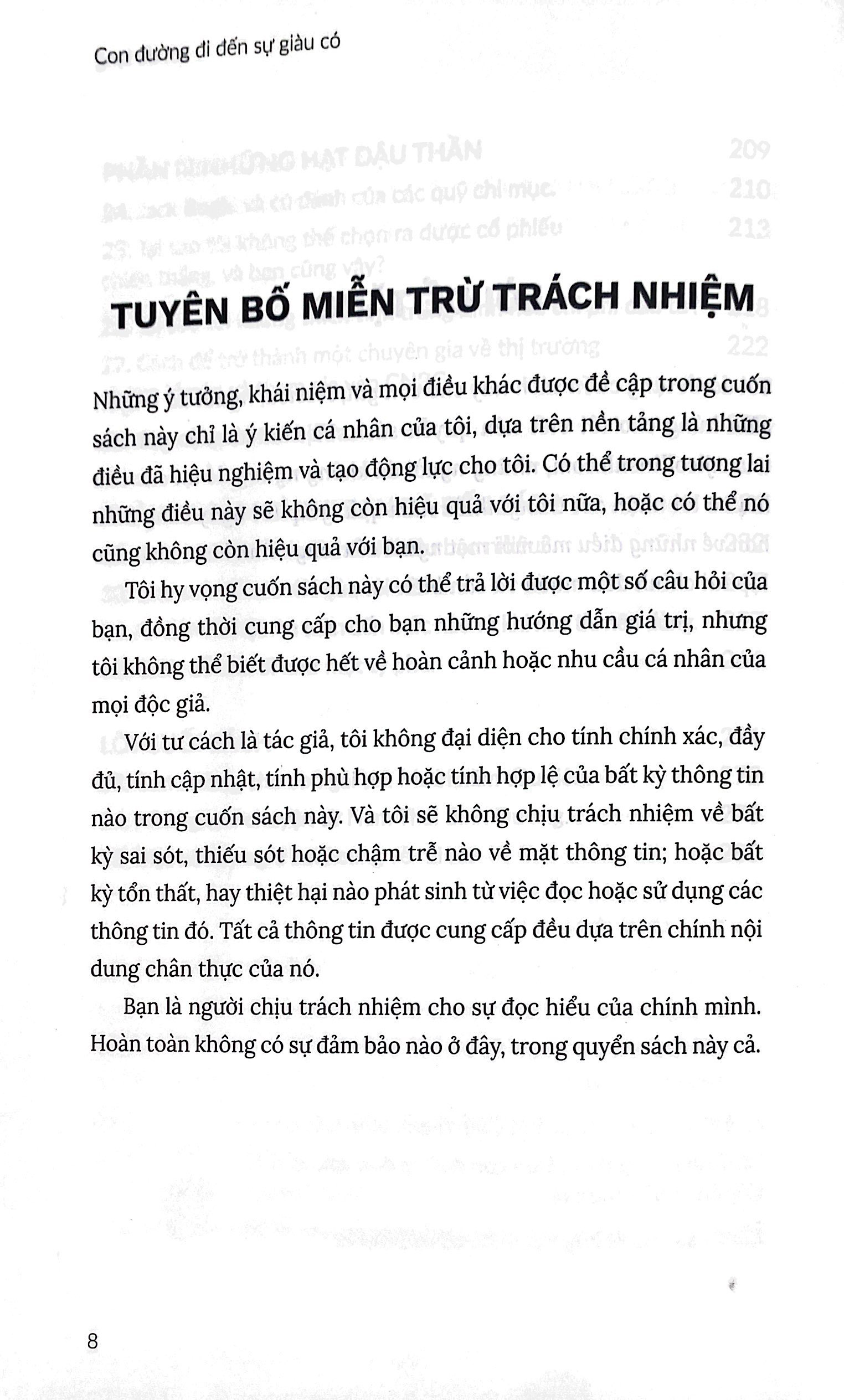 the simple path to wealth - con đường đi đến sự giàu có