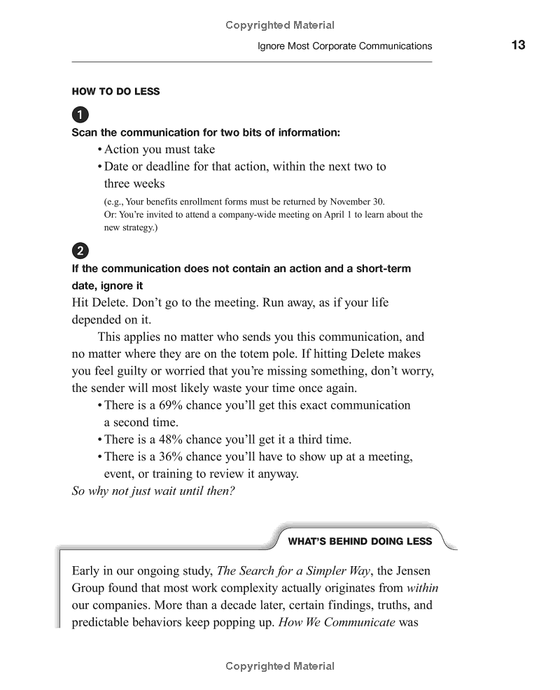 the simplicity survival handbook: 32 ways to do less and accomplish more