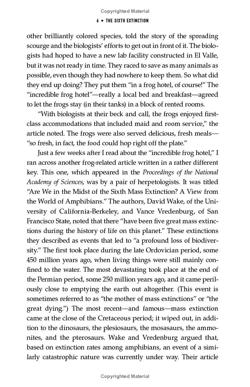 the sixth extinction (10th anniversary edition)