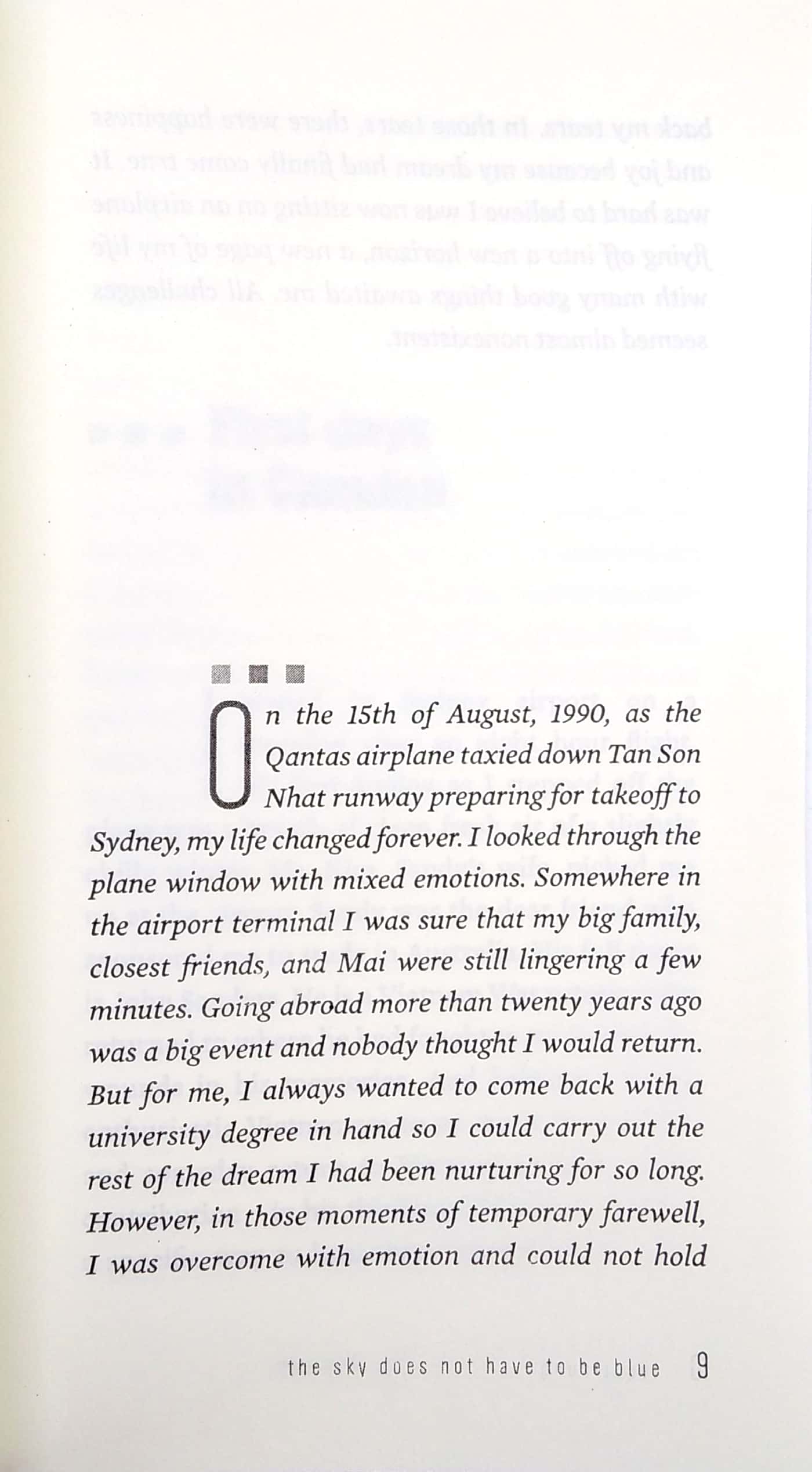 the sky does not have to be blue (tái bản 2019)