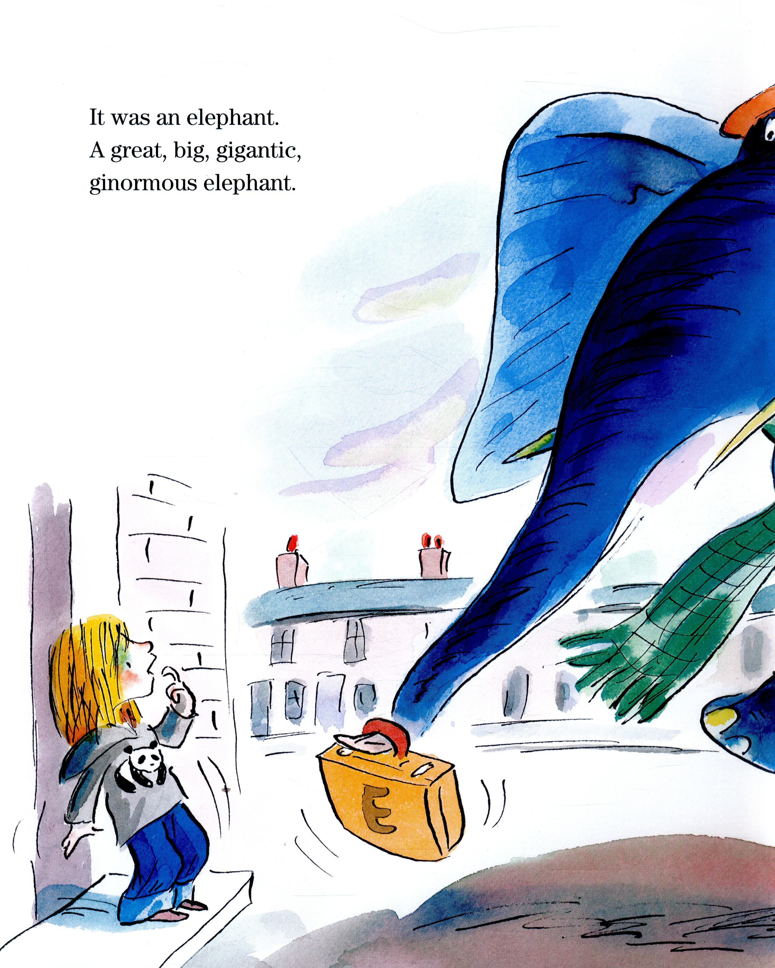 the slightly annoying elephant