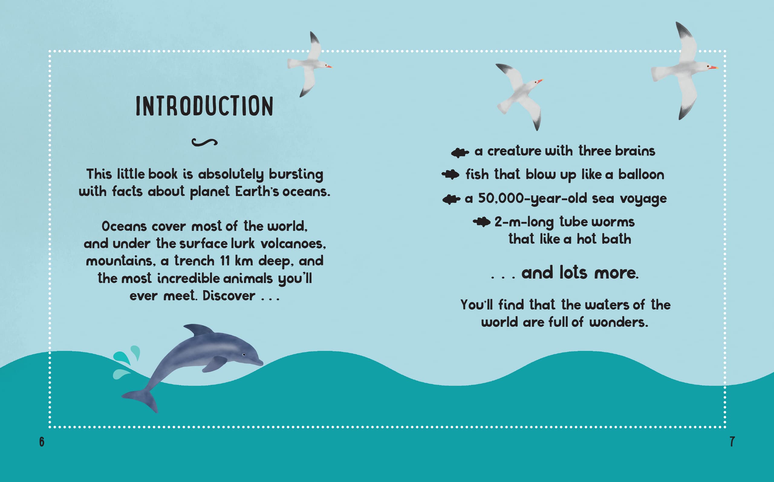 the small and mighty book of oceans: pocket-sized books, massive facts!