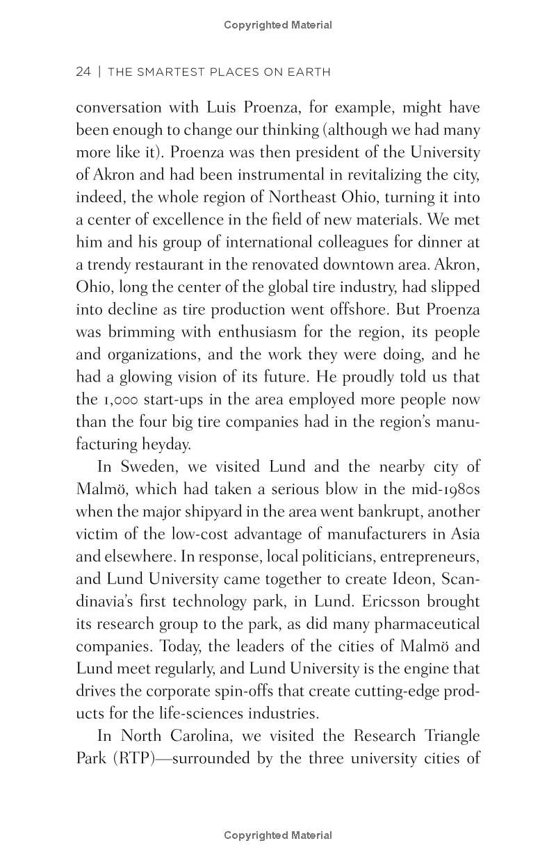 the smartest places on earth: why rustbelts are the emerging hotspots of global innovation