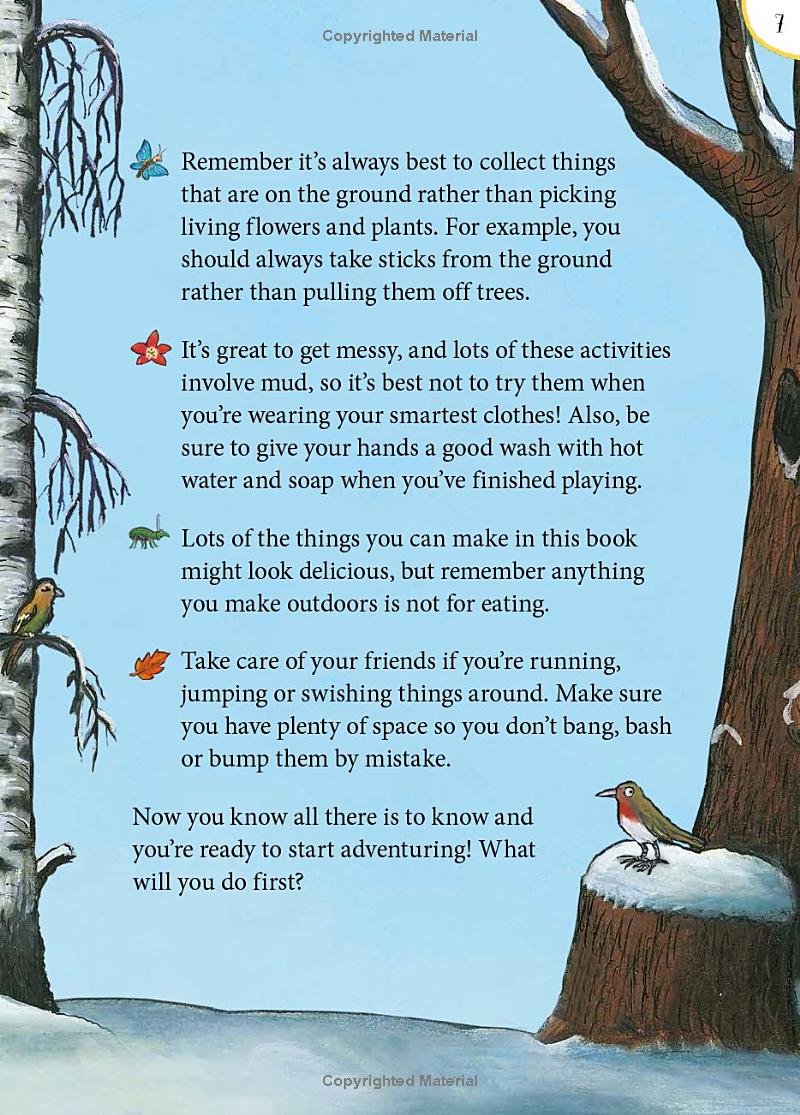 the snail and the whale and friends outdoor activity book