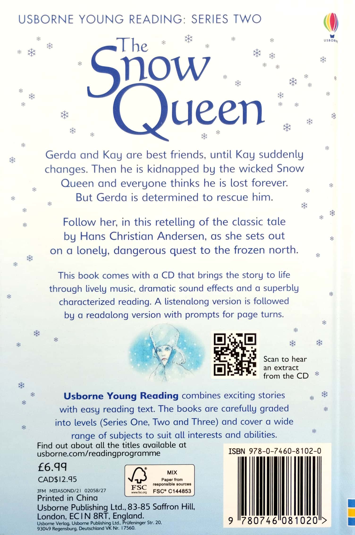 the snow queen + cd