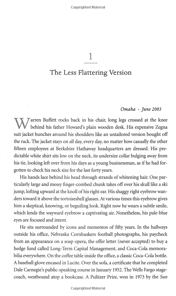 the snowball: warren buffett and the business of life