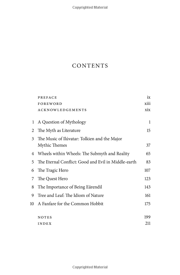 the song of middle-earth: j. r. r. tolkien's themes, symbols and myths