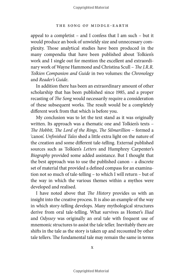 the song of middle-earth: j. r. r. tolkien's themes, symbols and myths