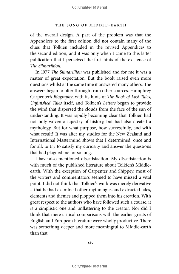 the song of middle-earth: j. r. r. tolkien's themes, symbols and myths