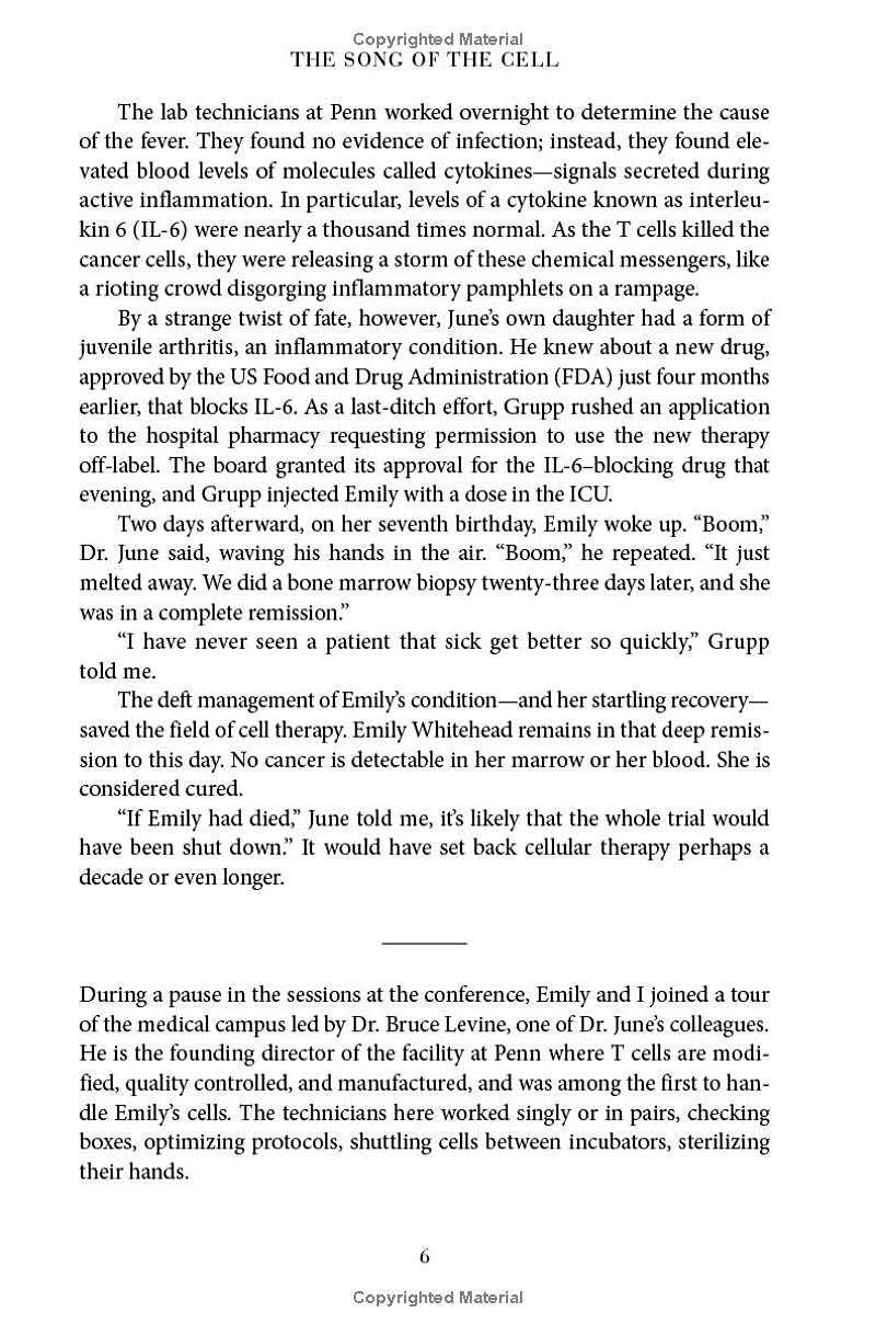 The Song Of The Cell - An Exploration Of Medicine And The New Human