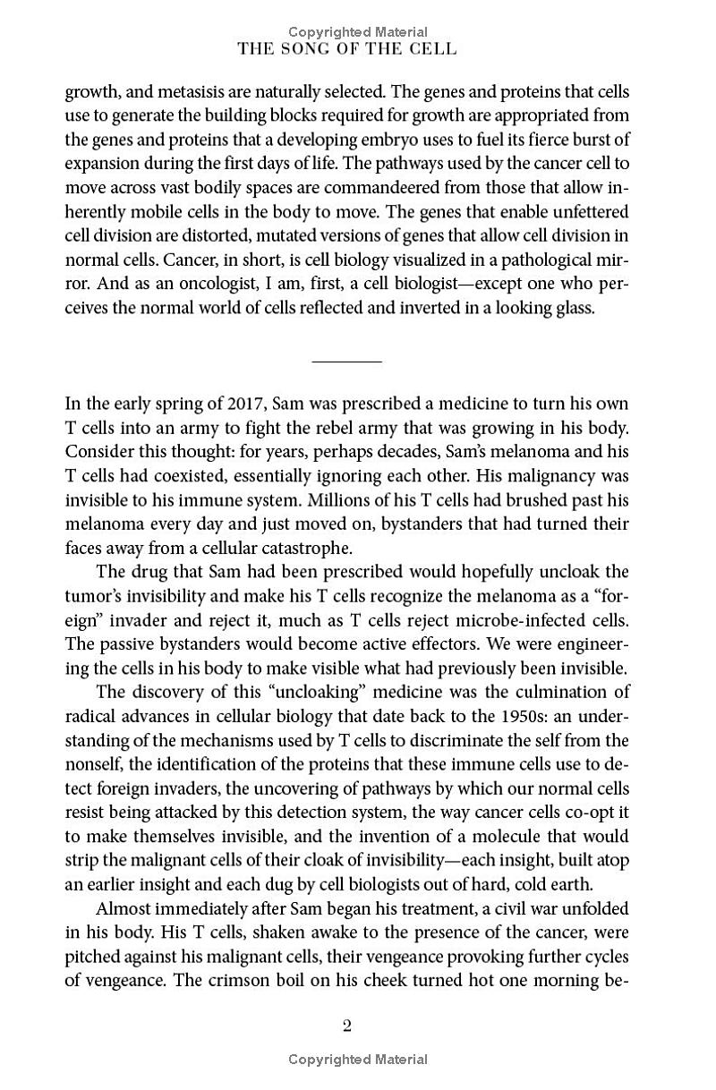 The Song Of The Cell - An Exploration Of Medicine And The New Human