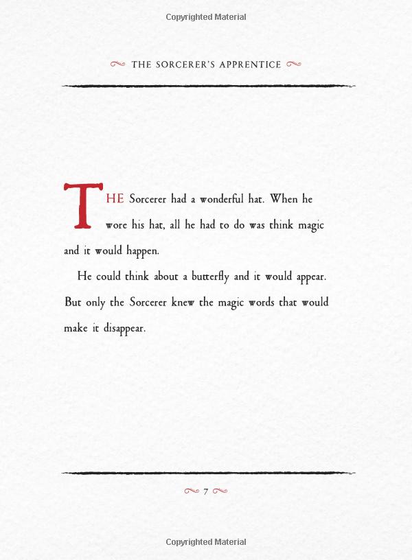 the sorcerer's apprentice: a classic mickey mouse tale