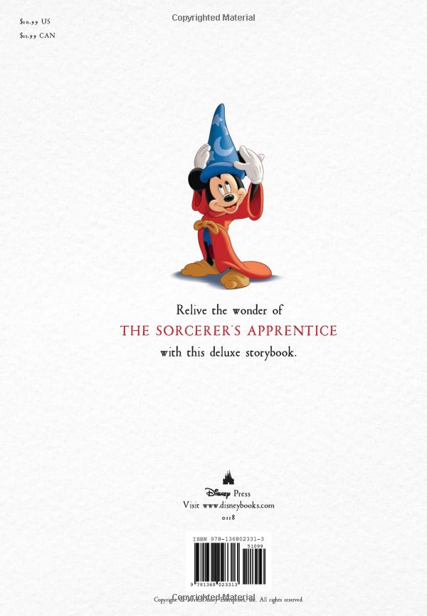 the sorcerer's apprentice: a classic mickey mouse tale