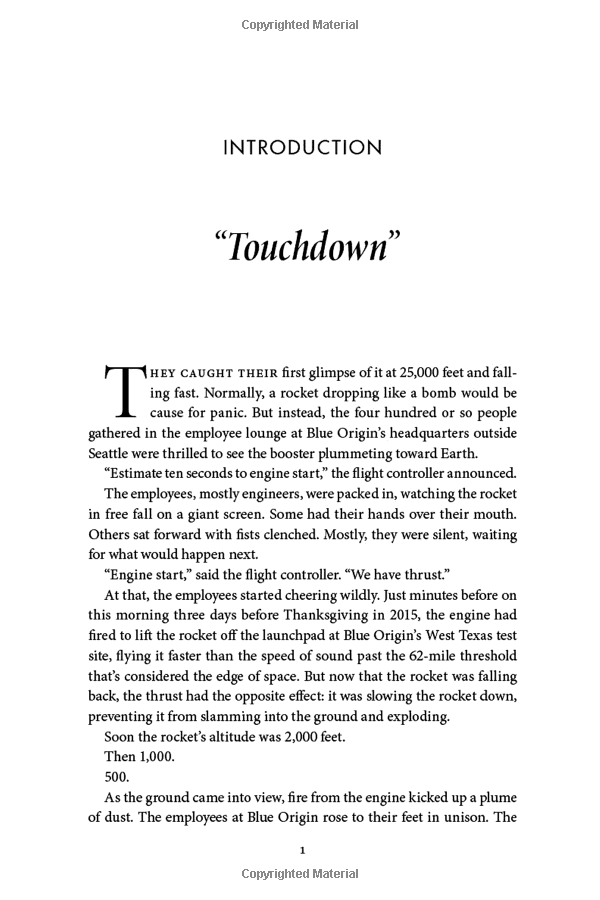 the space barons: elon musk, jeff bezos, and the quest to colonize the cosmos