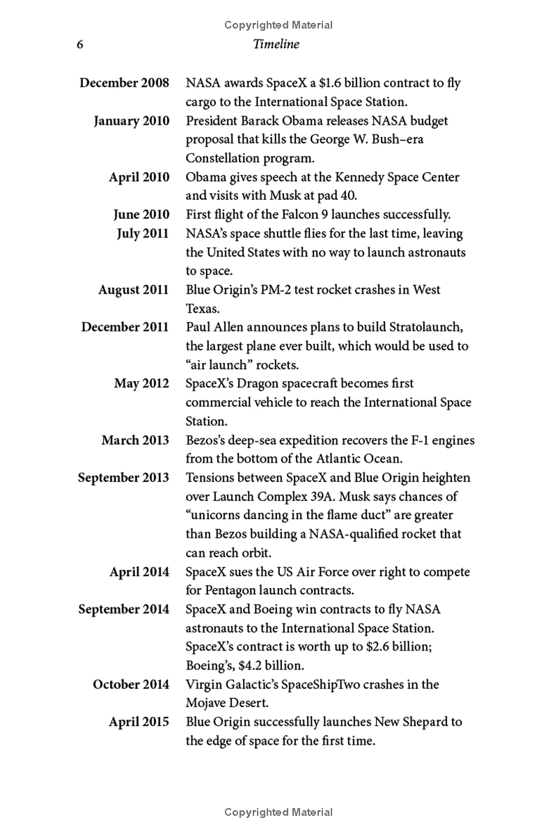 the space barons: elon musk, jeff bezos, and the quest to colonize the cosmos