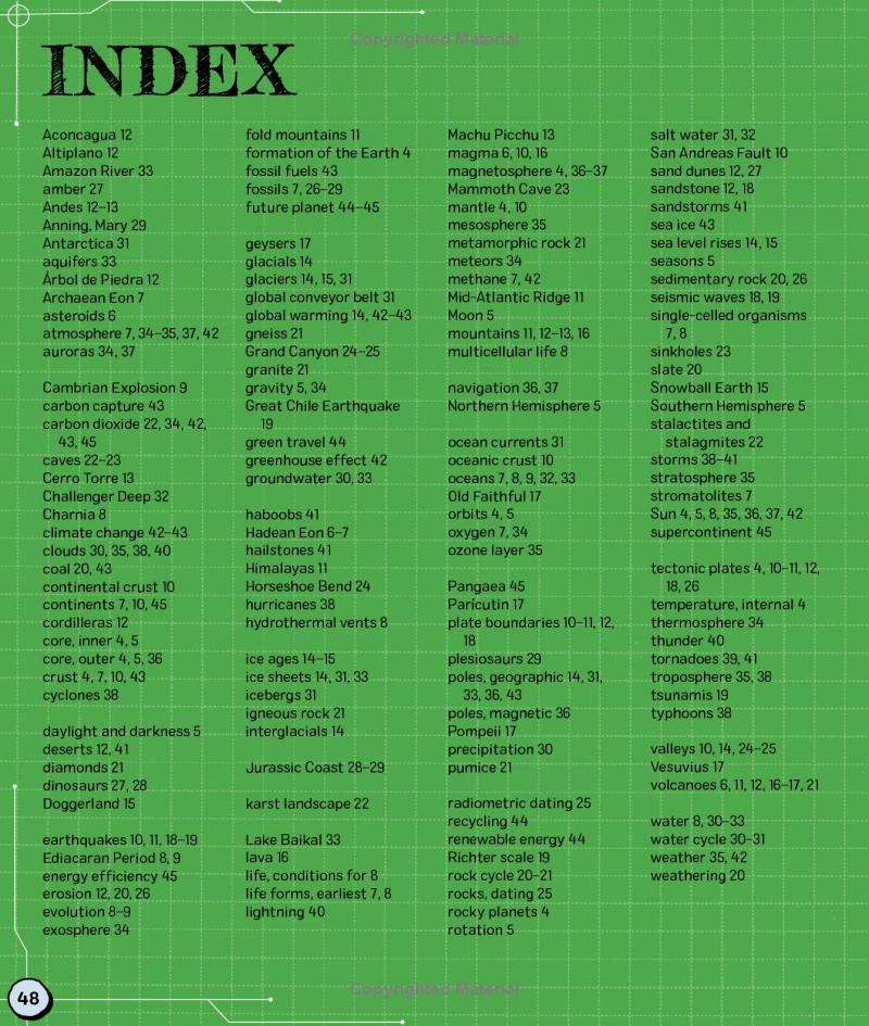 the spectacular science of planet earth