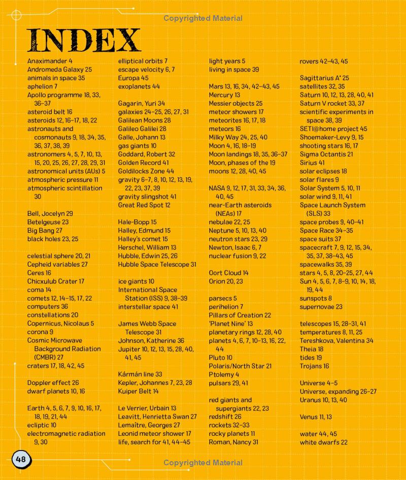 the spectacular science of space