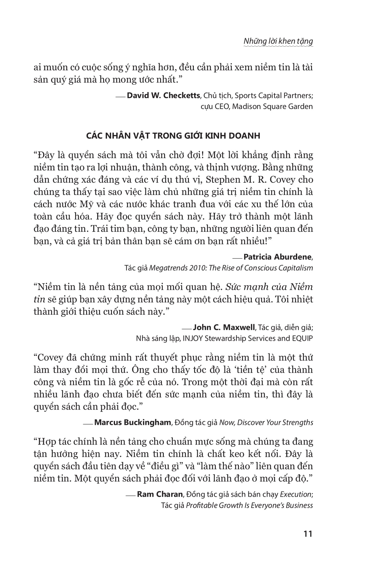 the speed of trust - sức mạnh của niềm tin