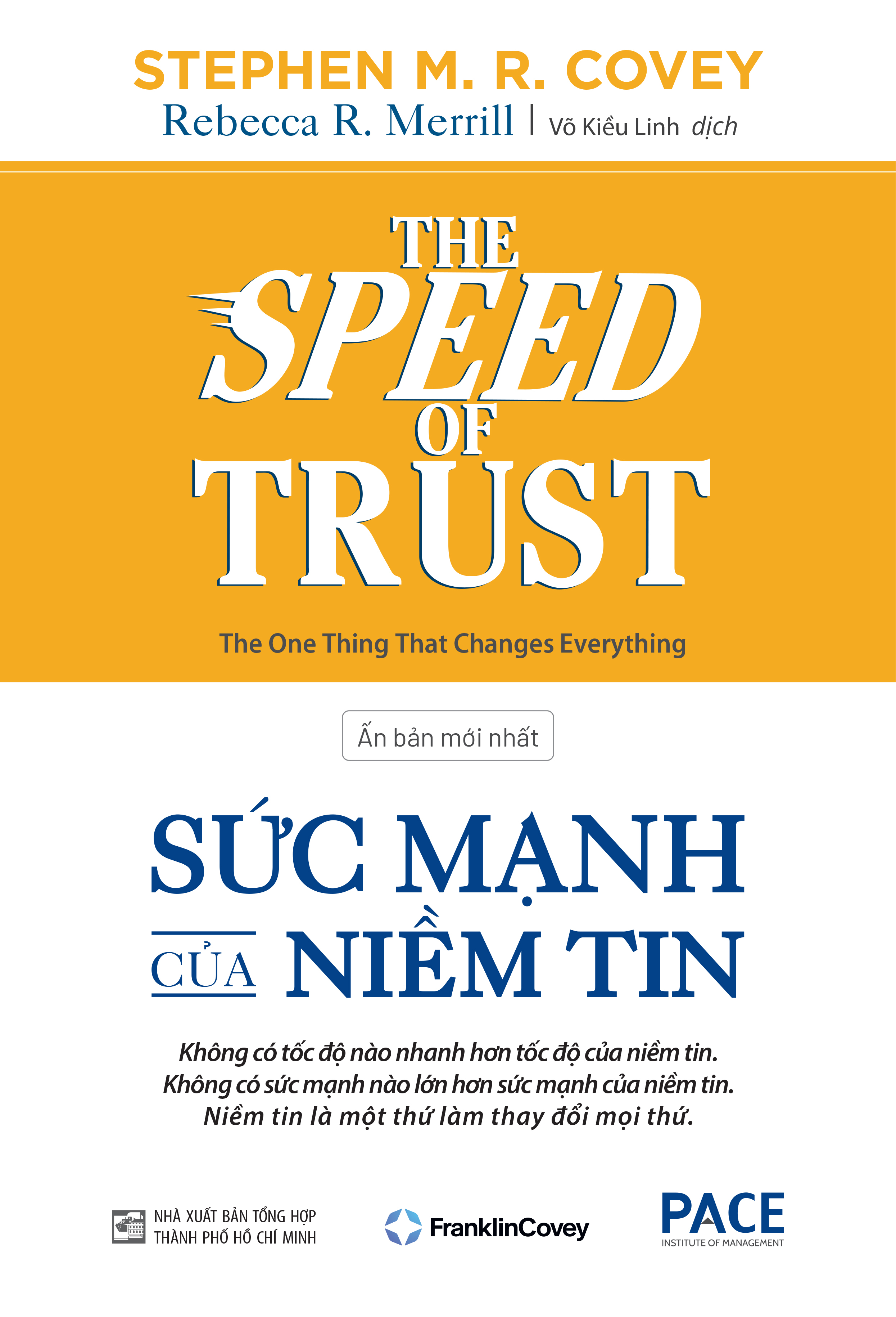 the speed of trust - sức mạnh của niềm tin