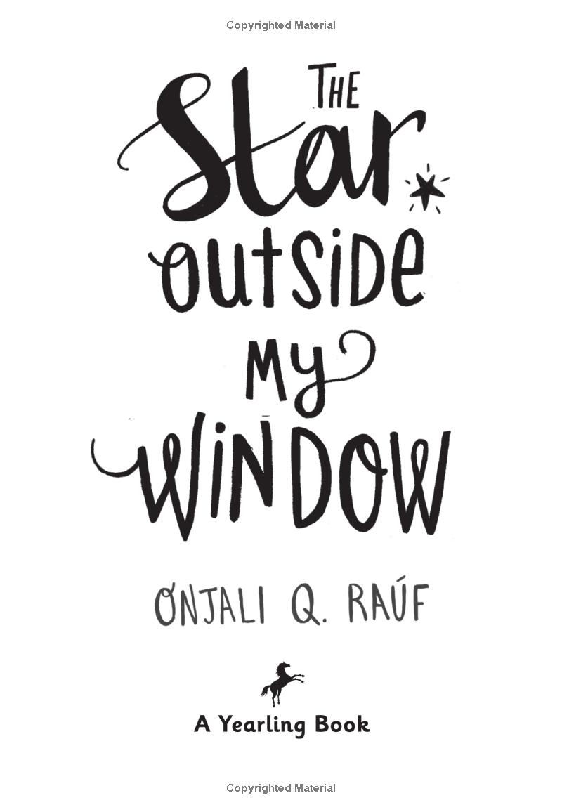 the star outside my window