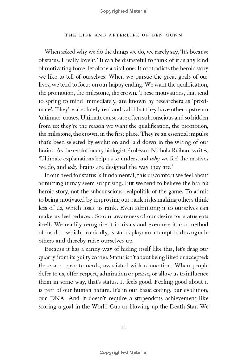 the status game: on human life and how to play it