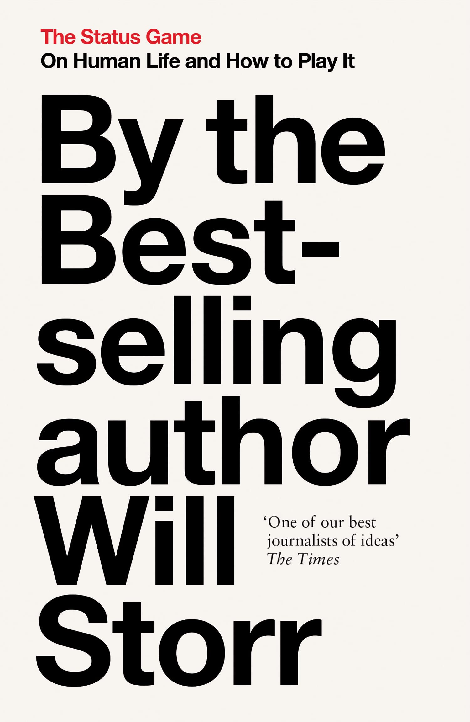 the status game: on human life and how to play it