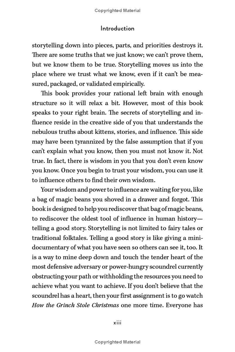 the story factor: inspiration, influence, and persuasion through the art of storytelling