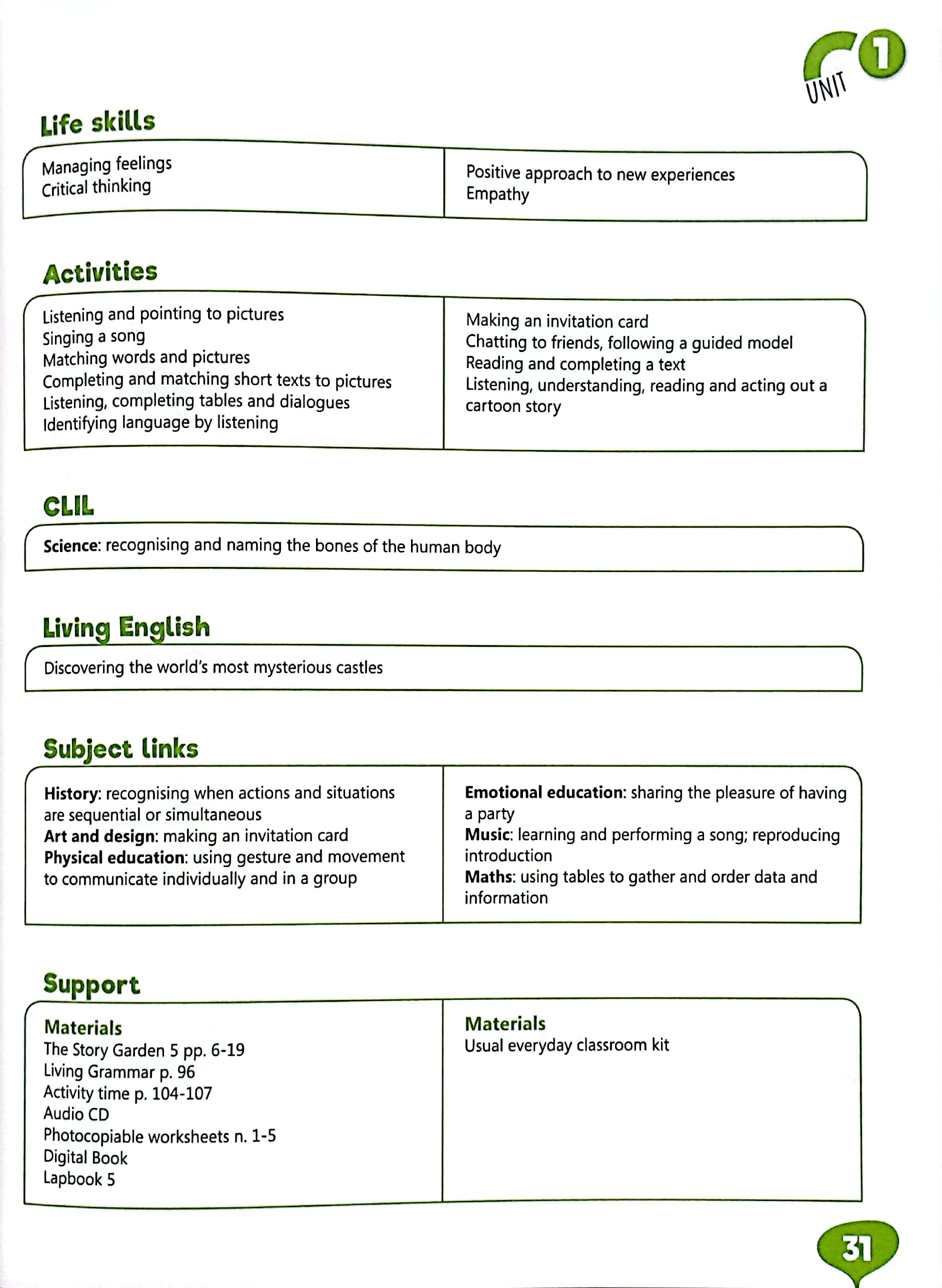 the story garden - teacherℹs book 5 with digital code