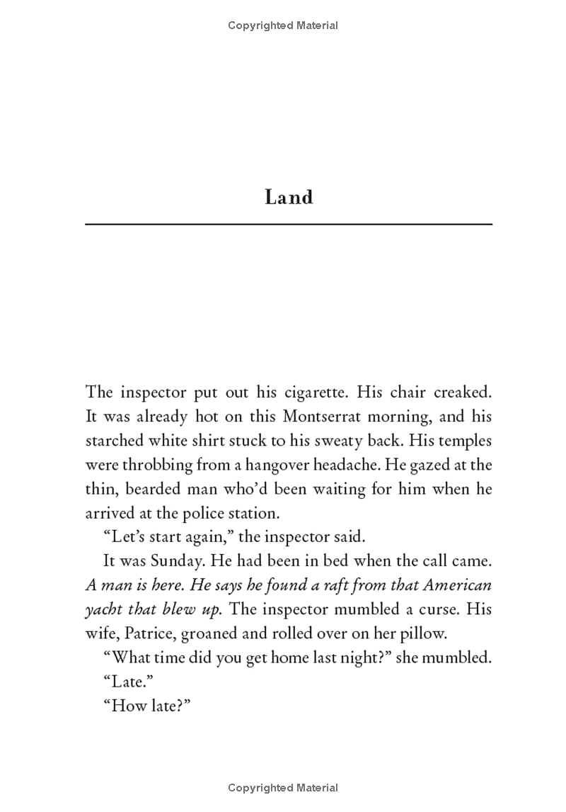 the stranger in the lifeboat