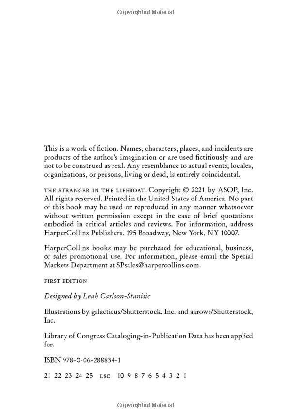 the stranger in the lifeboat