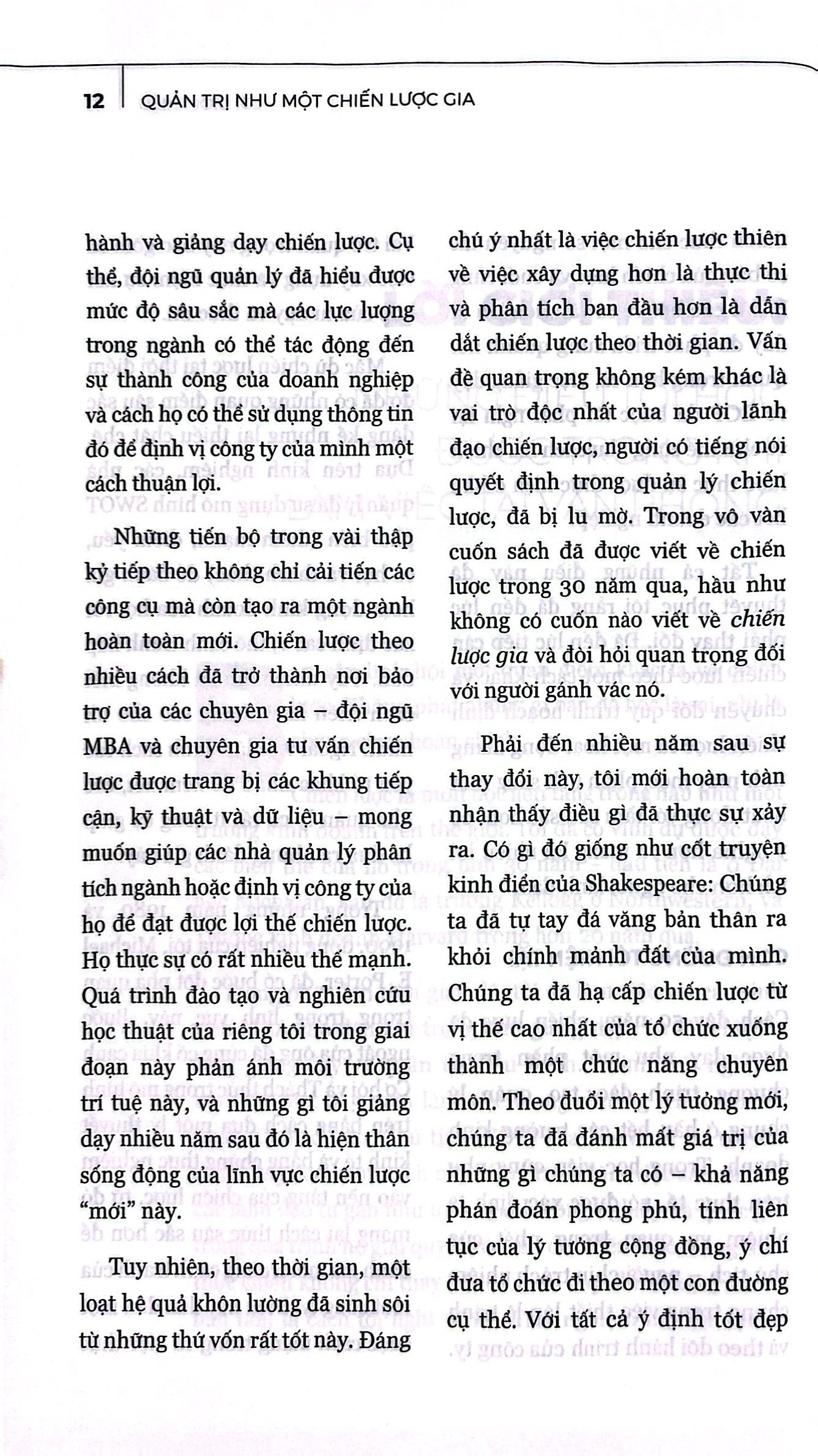 the strategist - chiến lược gia - để tư duy chiến lược không chỉ nằm trên trang giấy