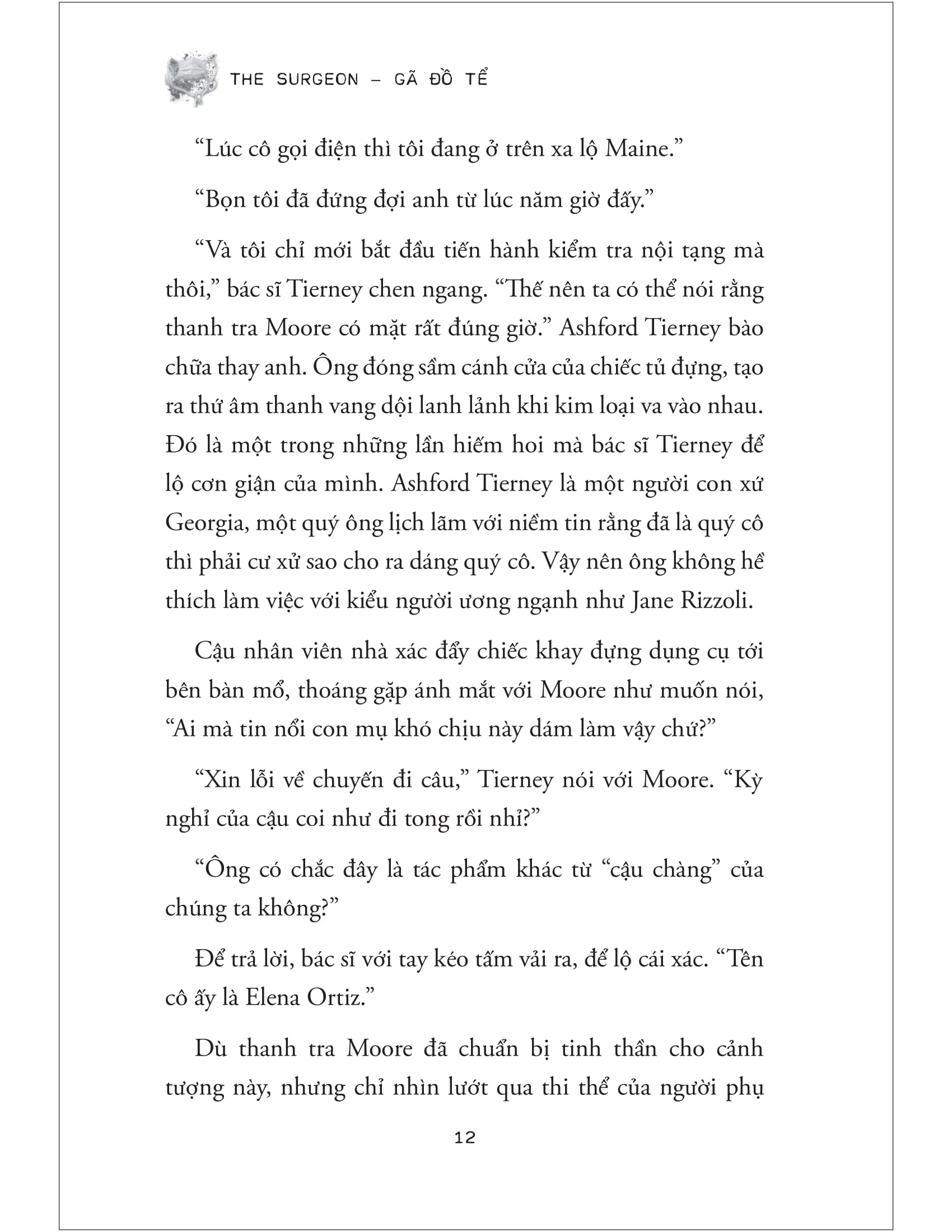 the surgeon - gã đồ tể