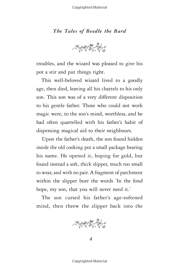 The Tales of Beedle the Bard-Paperback