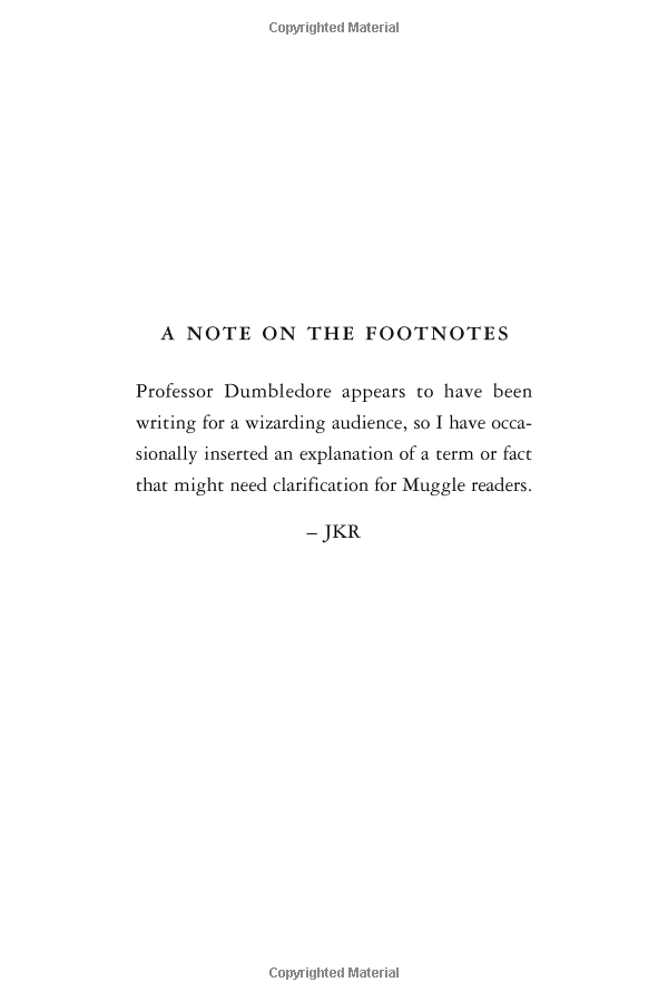 The Tales of Beedle the Bard-Paperback