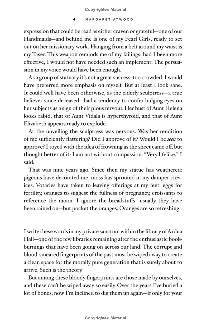 the testaments: a novel (handmaid's tale)