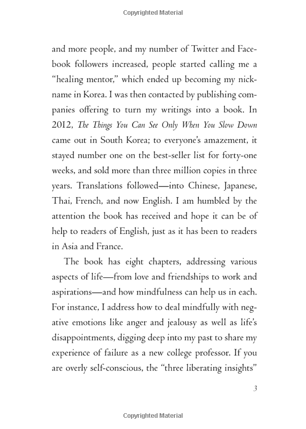 the things you can see only when you slow down