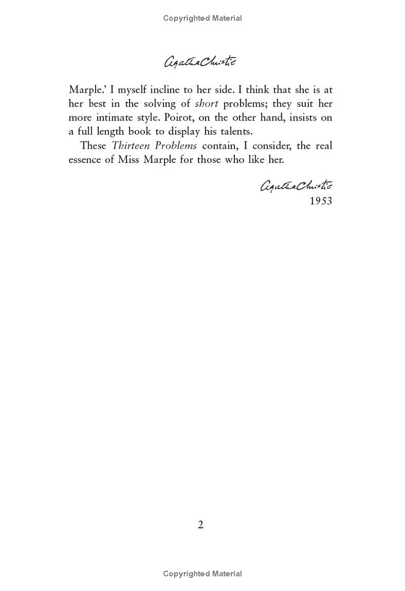 the thirteen problems (marple)