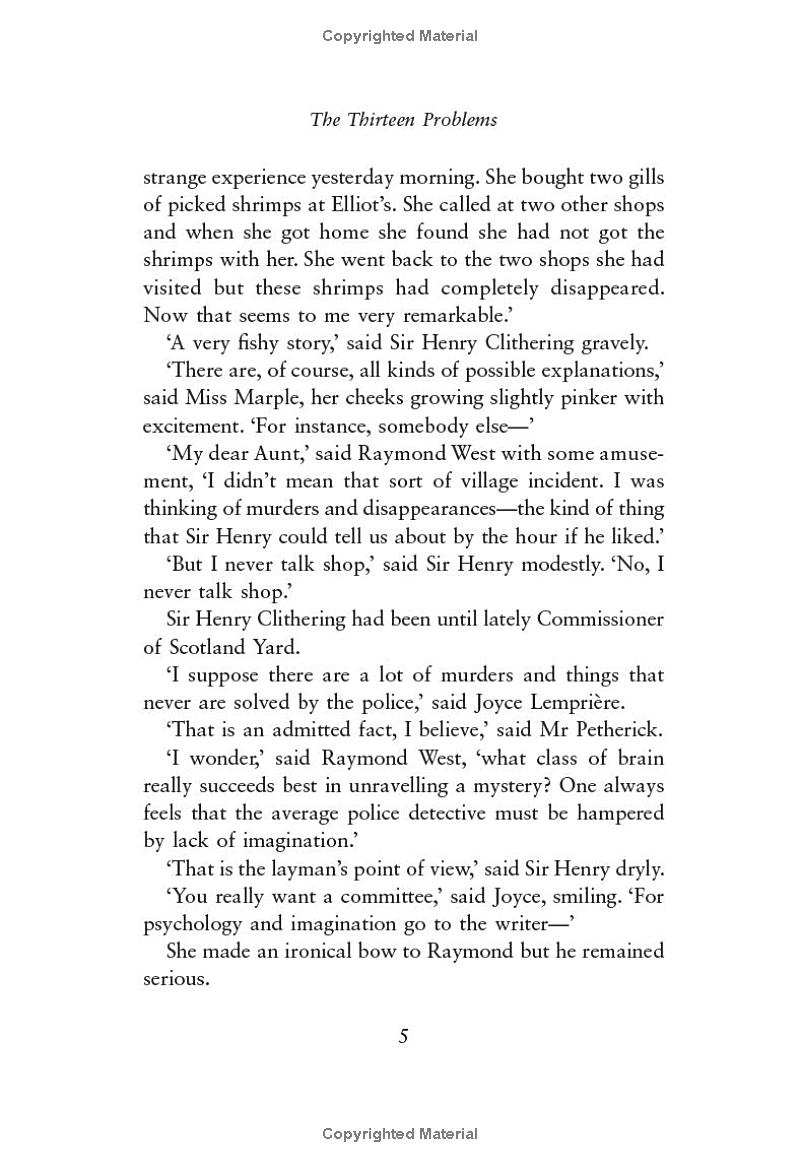 the thirteen problems (marple)