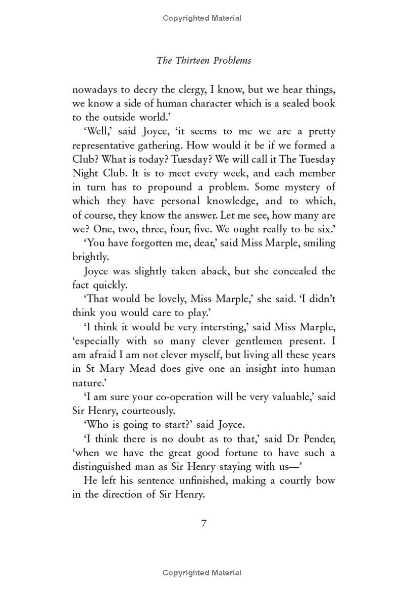 the thirteen problems (marple)