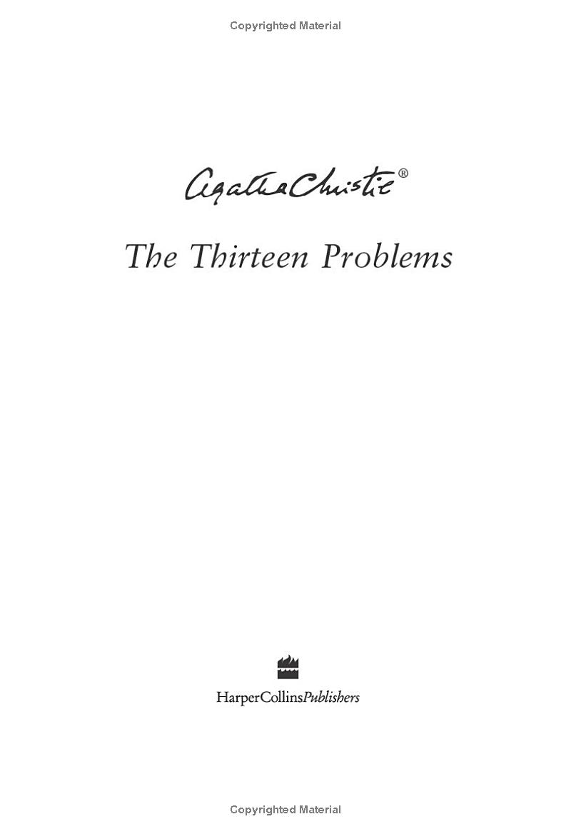 the thirteen problems (marple)