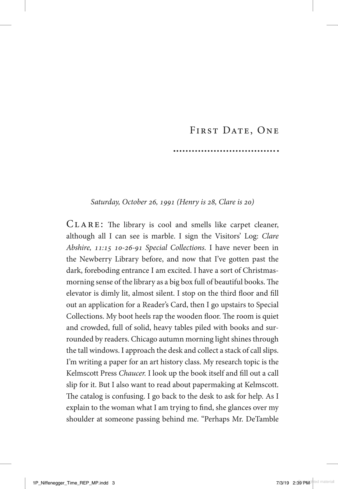 the time traveler's wife