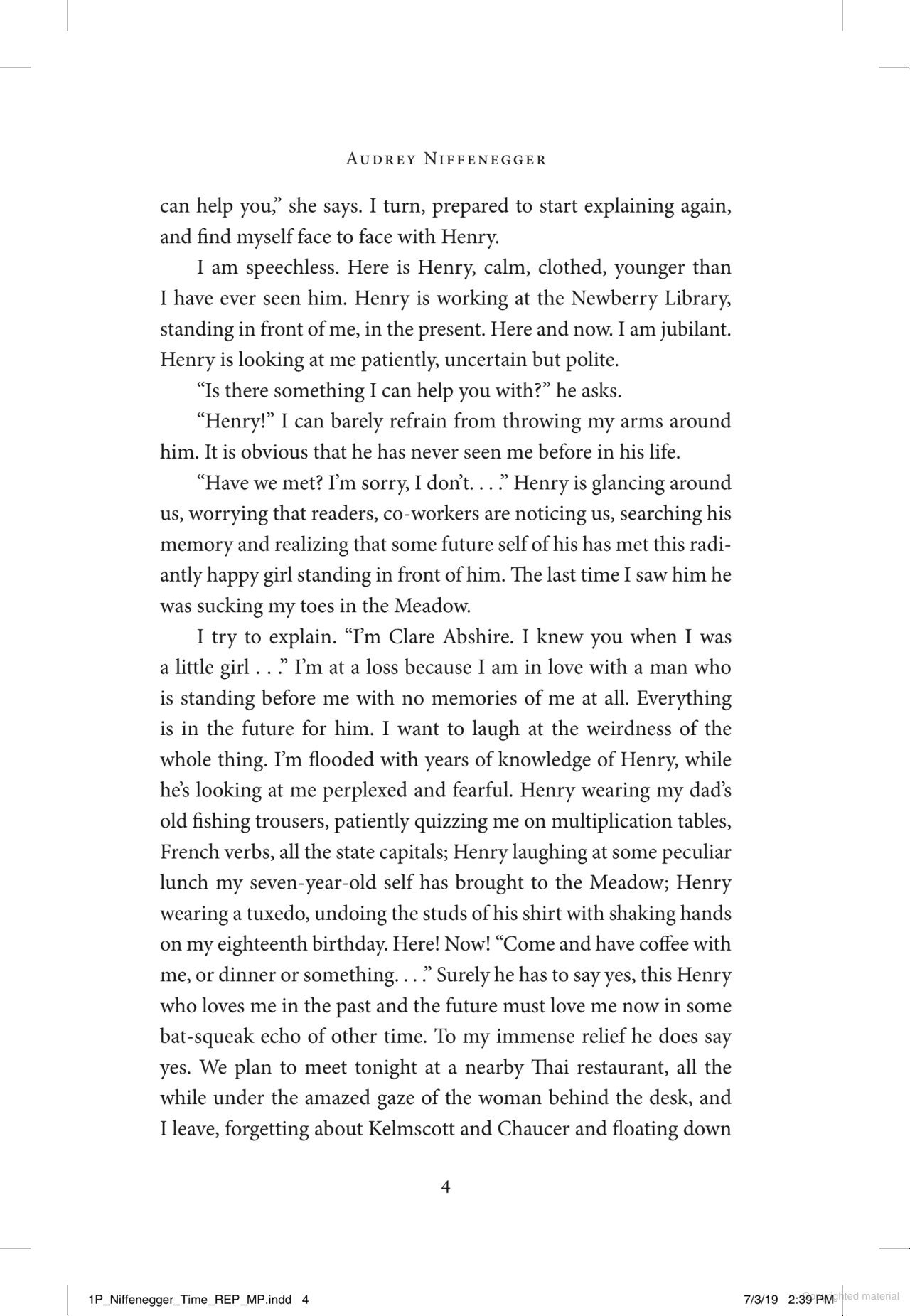 the time traveler's wife