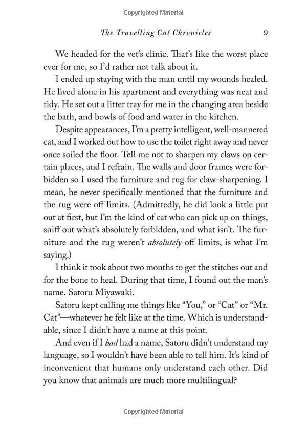 the travelling cat chronicles