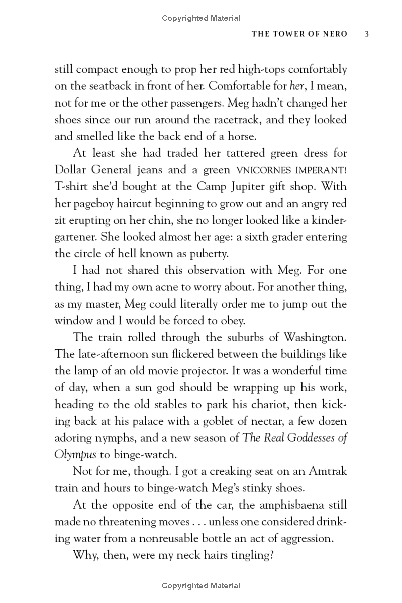 the trials of apollo 5: the tower of nero