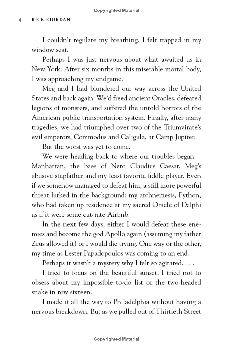 the trials of apollo 5: the tower of nero