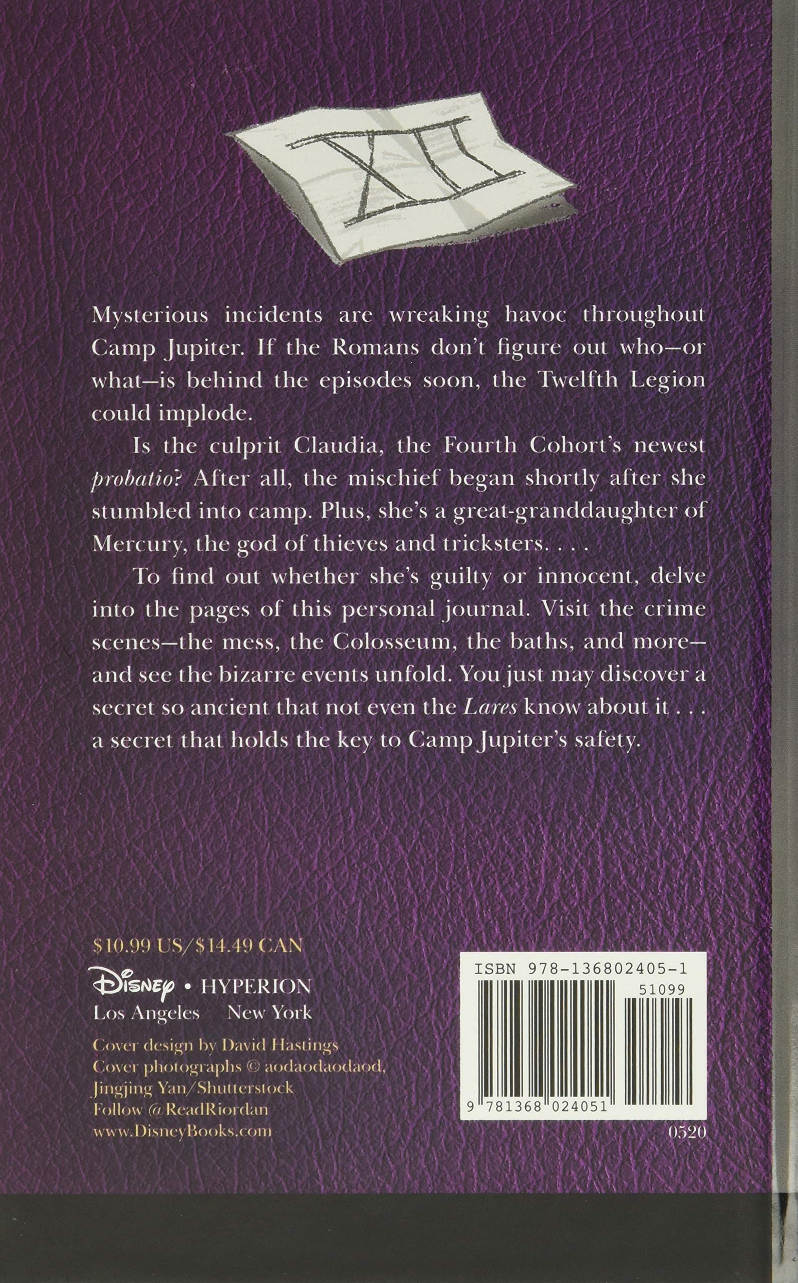 the trials of apollo camp jupiter classified (an official rick riordan companion book): a probatio's journal