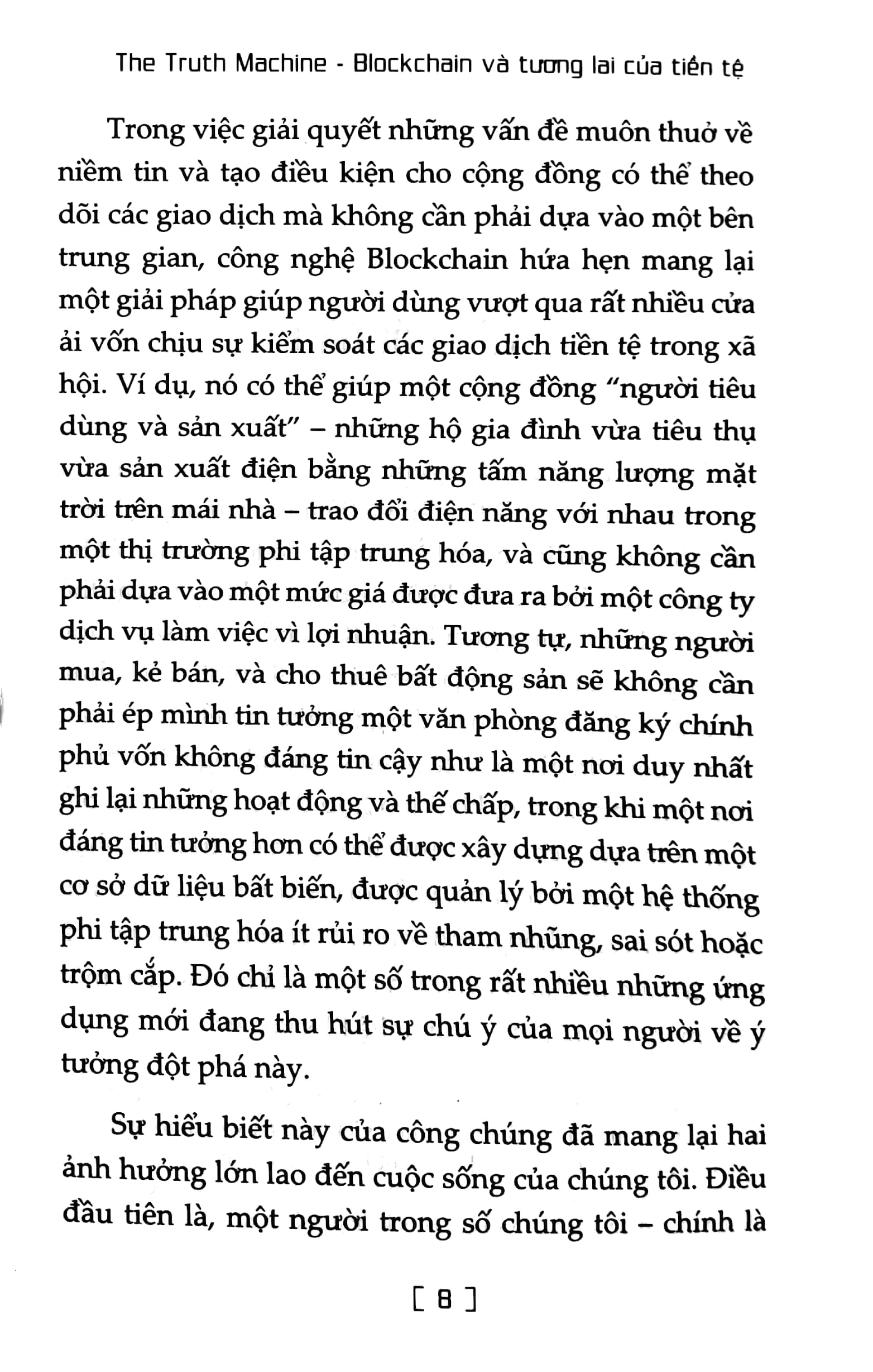 the truth machine - blockchain và tương lai của tiền tệ