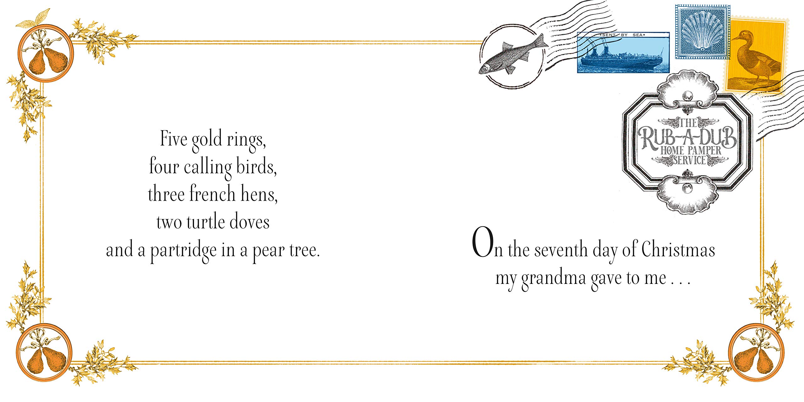 the twelve days of christmas: grandma is overly generous