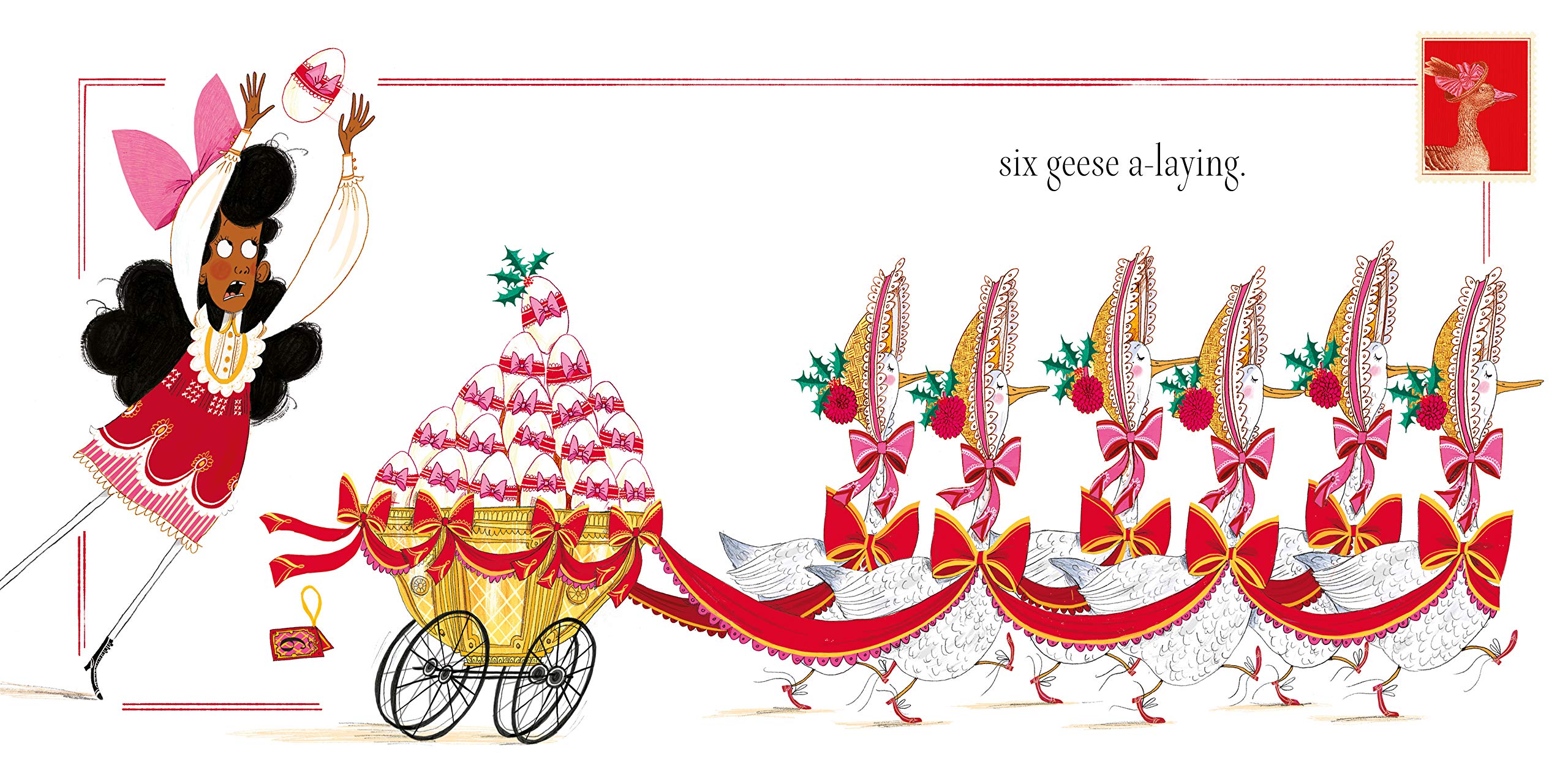 the twelve days of christmas: grandma is overly generous