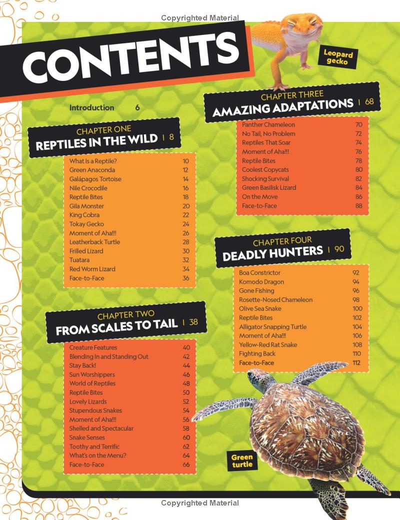 the ultimate book of reptiles